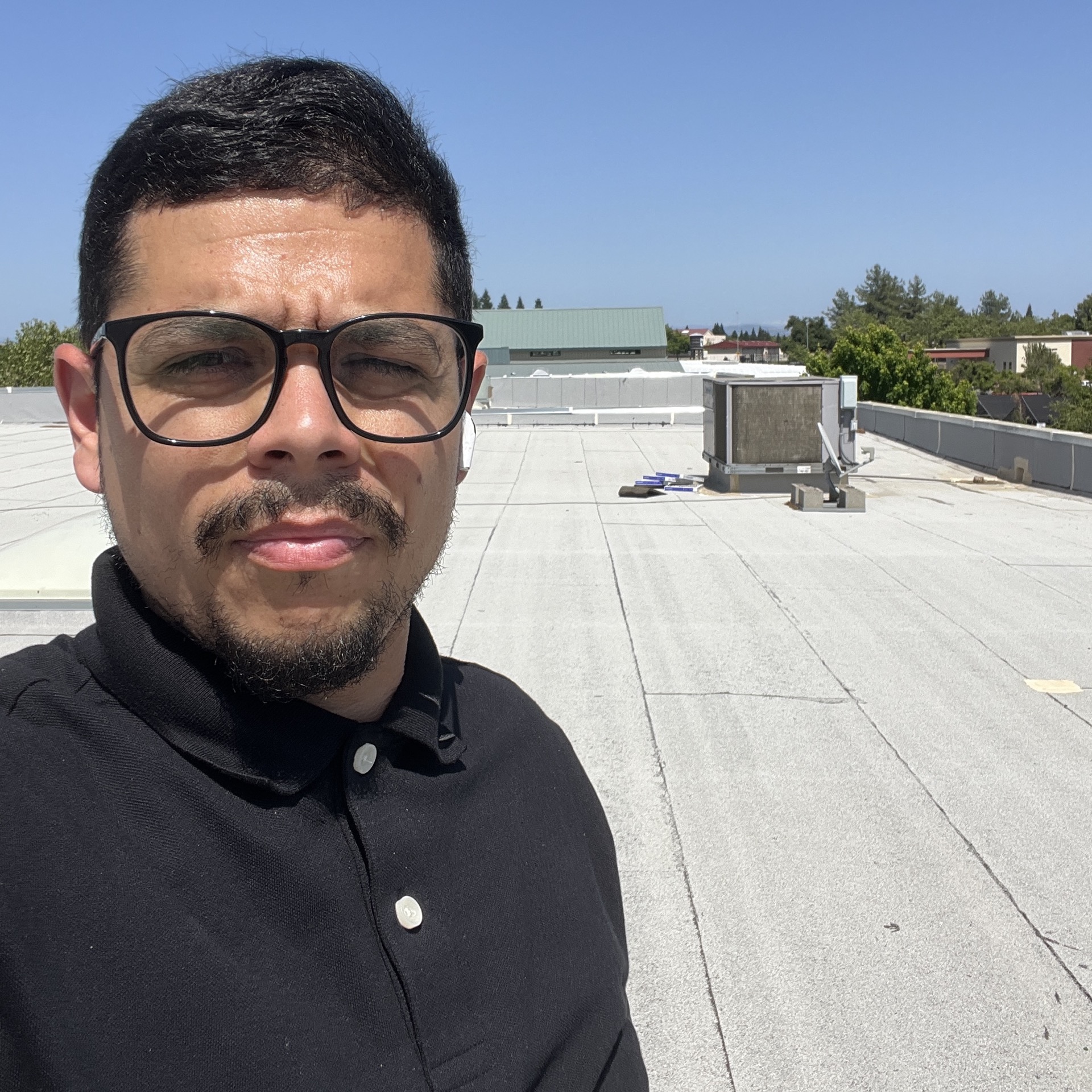Michael Velasco owner and operator of Comfortable HVAC Services in Rancho Cordova CA